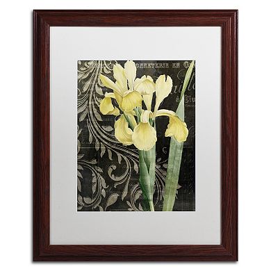 Trademark Fine Art Ode To Yellow Framed Wall Art