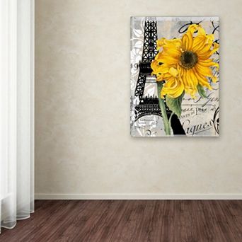 Trademark Fine Art Paris Blanc Canvas Wall Art