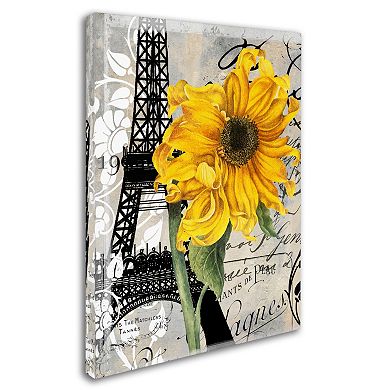 Trademark Fine Art Paris Blanc Canvas Wall Art