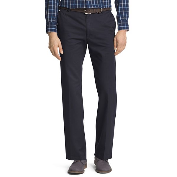 Men's IZOD American Chino Straight-Fit Wrinkle-Free Flat-Front Pants