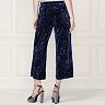LC Lauren Conrad Runway Collection Wide-Leg Crop Velvet Pants - Women's