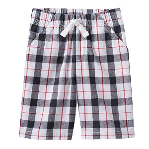 Boys 4-7x Jumping Beans庐 Plaid Shorts