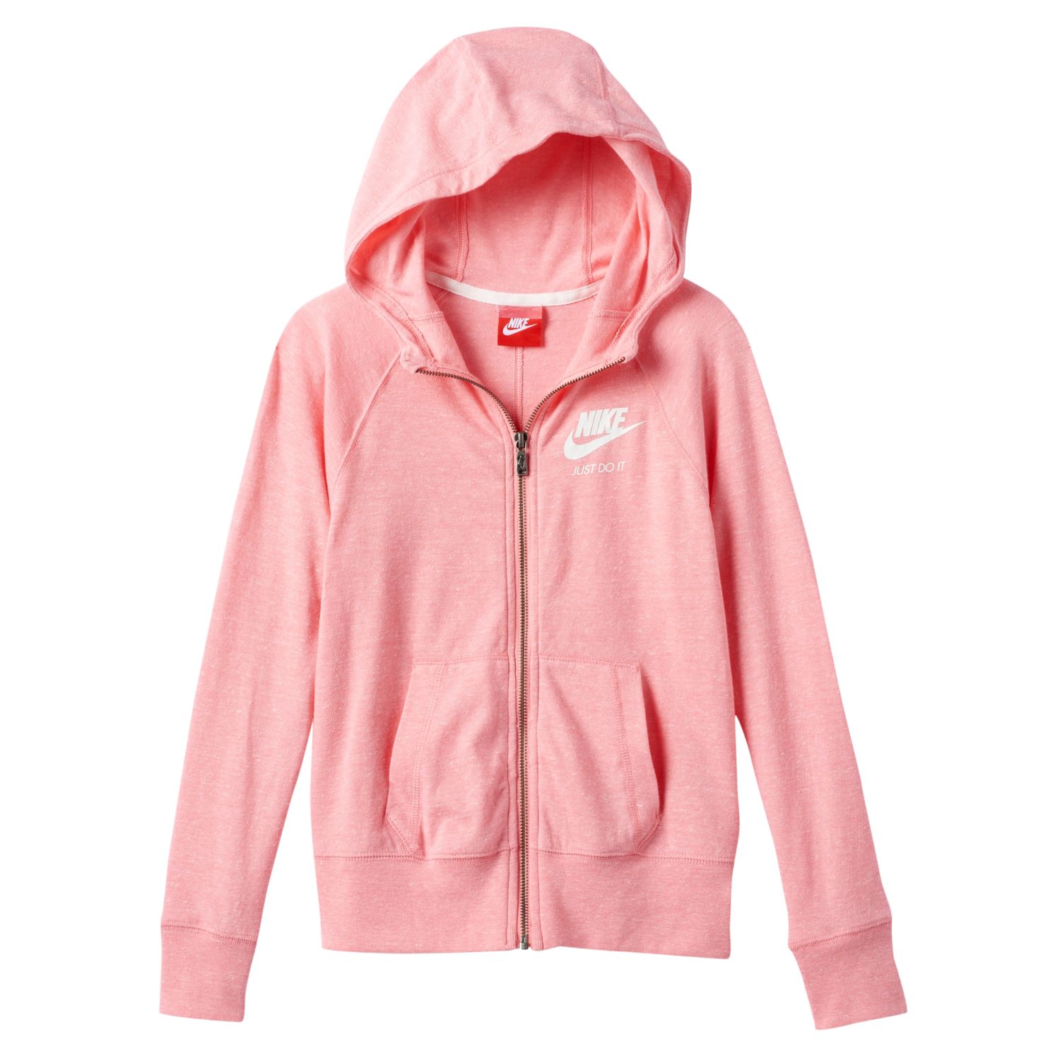 nike just do it hoodie pink