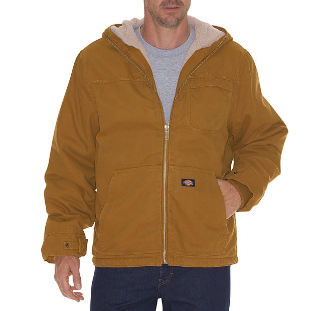 Men s Dickies Sherpa Lined Hooded Jacket