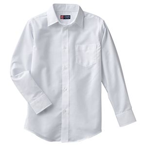 Boys 4-20 Chaps Solid Oxford Button-Down Shirt