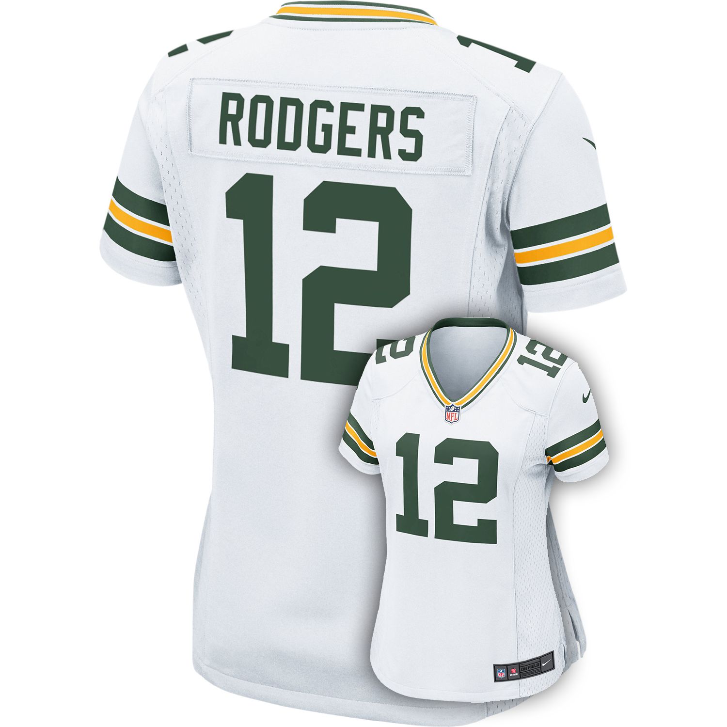 Nike Green Bay Packers Aaron Rodgers Jersey