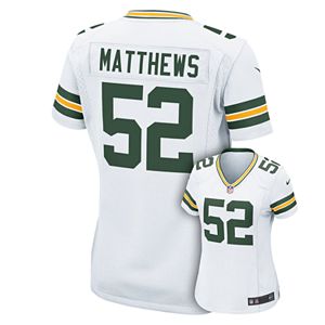 Women's Nike Green Bay Packers Clay Matthews NFL Jersey