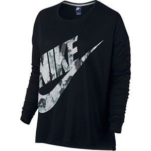 Women's Nike Long Sleeve Graphic Tee