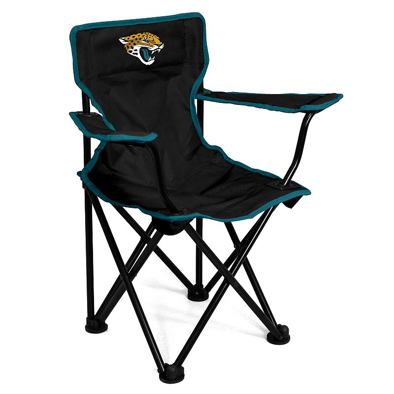 Logo Brands Jacksonville Jaguars Toddler Portable Folding Chair, Multicolor