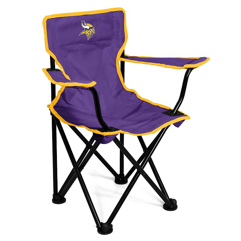 Logo Brands Minnesota Vikings Toddler Portable Folding Chair, Multicolor