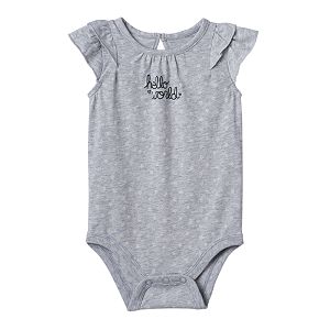 Baby Girl Jumping Beans® Print Graphic Bodysuit!