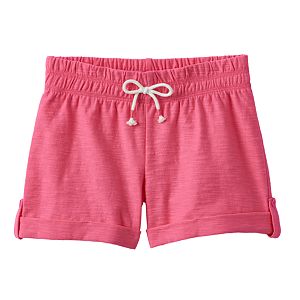 Toddler Girl Jumping Beans庐 Slubbed Cuff Shorts!