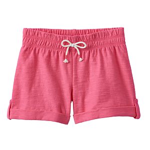 Toddler Girl Jumping Beans® Slubbed Cuff Shorts