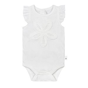 Baby Girl Burt's Bees Baby Organic Flower Bodysuit