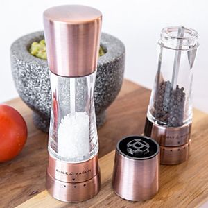 Derwent Gourmet Precision Copper Salt & Pepper Mill Set