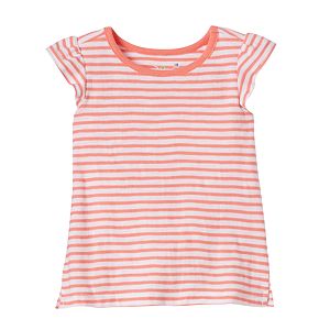 Baby Girl Jumping Beans® Striped Slubbed Tee!