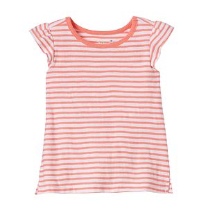 Baby Girl Jumping Beans® Striped Slubbed Tee
