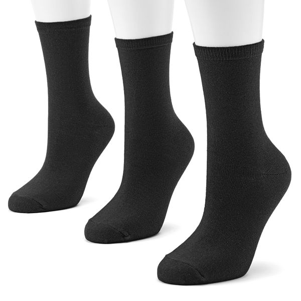 Sonoma Goods For Life® 3-pk. Crew Socks
