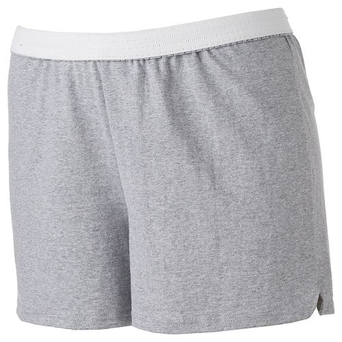 Juniors' Plus Size Soffe Curves Classic Shorts