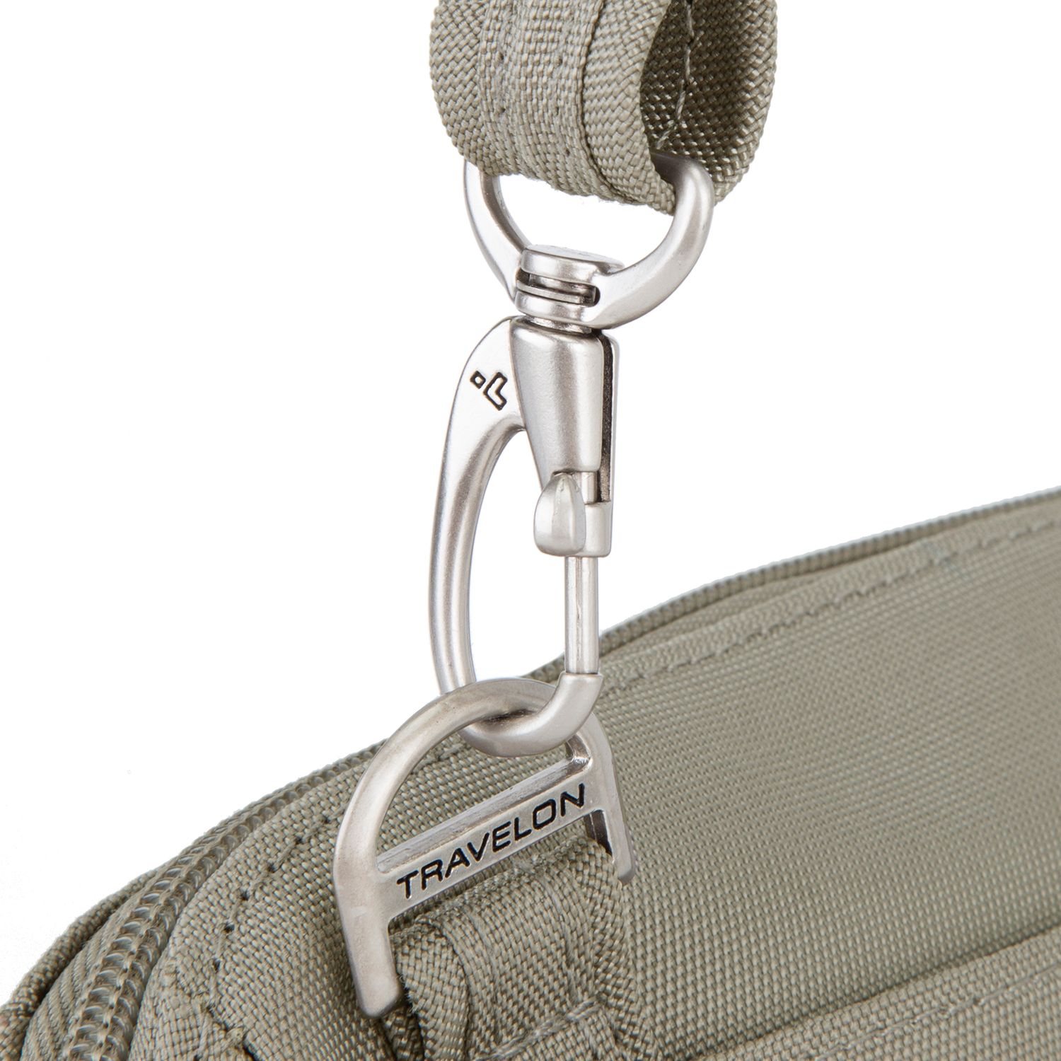 Travelon Klassieke converteerbare crossbody-tas voor dames, crossbodytas, eenheidsmaat, Paars, 8 x 7 x 2, Travelon Klassieke Convertible Crossbody & Taille Pack
