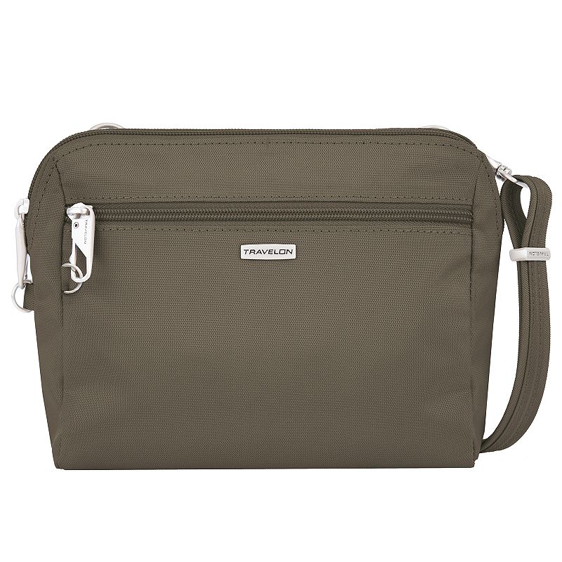 Travelon Classic Convertible Crossbody Bag & Waist Pack, Brown