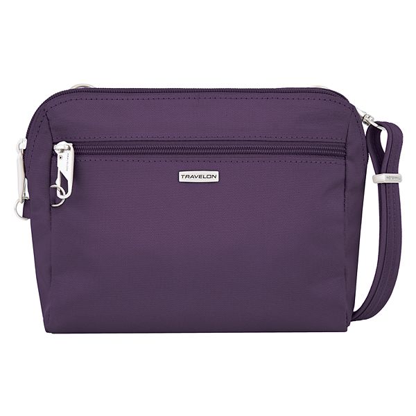 Travelon Classic Convertible Crossbody Bag & Waist Pack - Purple