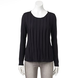 Women's ELLE™ Pleated Front Top