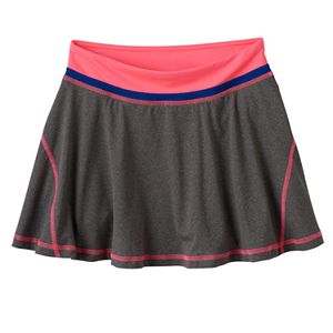 Girls 7-16 & Plus Size SO庐 Contrast Stitching Skort