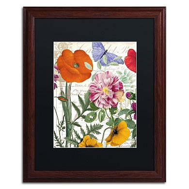 Trademark Fine Art Printemps Framed Wall Art