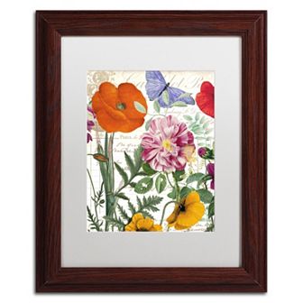 Trademark Fine Art Printemps Framed Wall Art