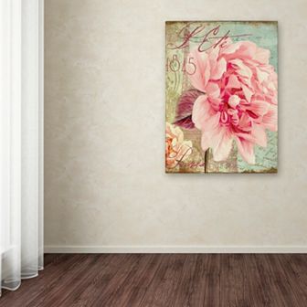 Trademark Fine Art Saisons III "Paris" Canvas Wall Art