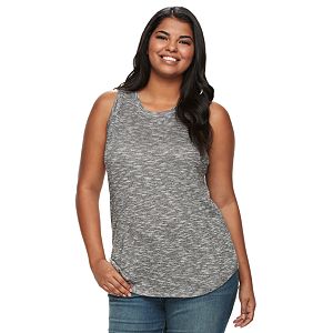 Juniors' Plus Size Mudd® Muscle Tank Top