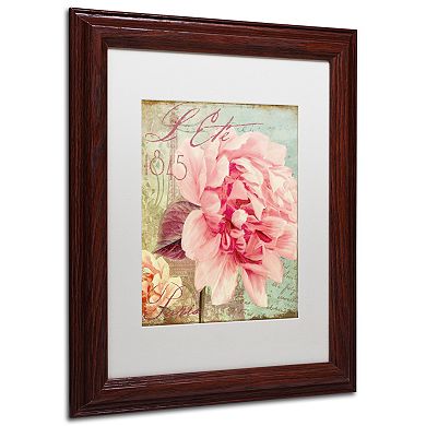 Trademark Fine Art Saisons III "Paris" Framed Wall Art