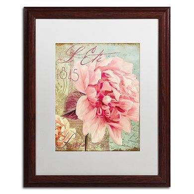 Trademark Fine Art Saisons III "Paris" Framed Wall Art