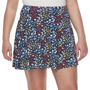 Juniors' Plus Size SO® Skater Skirt