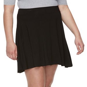 Juniors' Plus Size SO® Skater Skirt