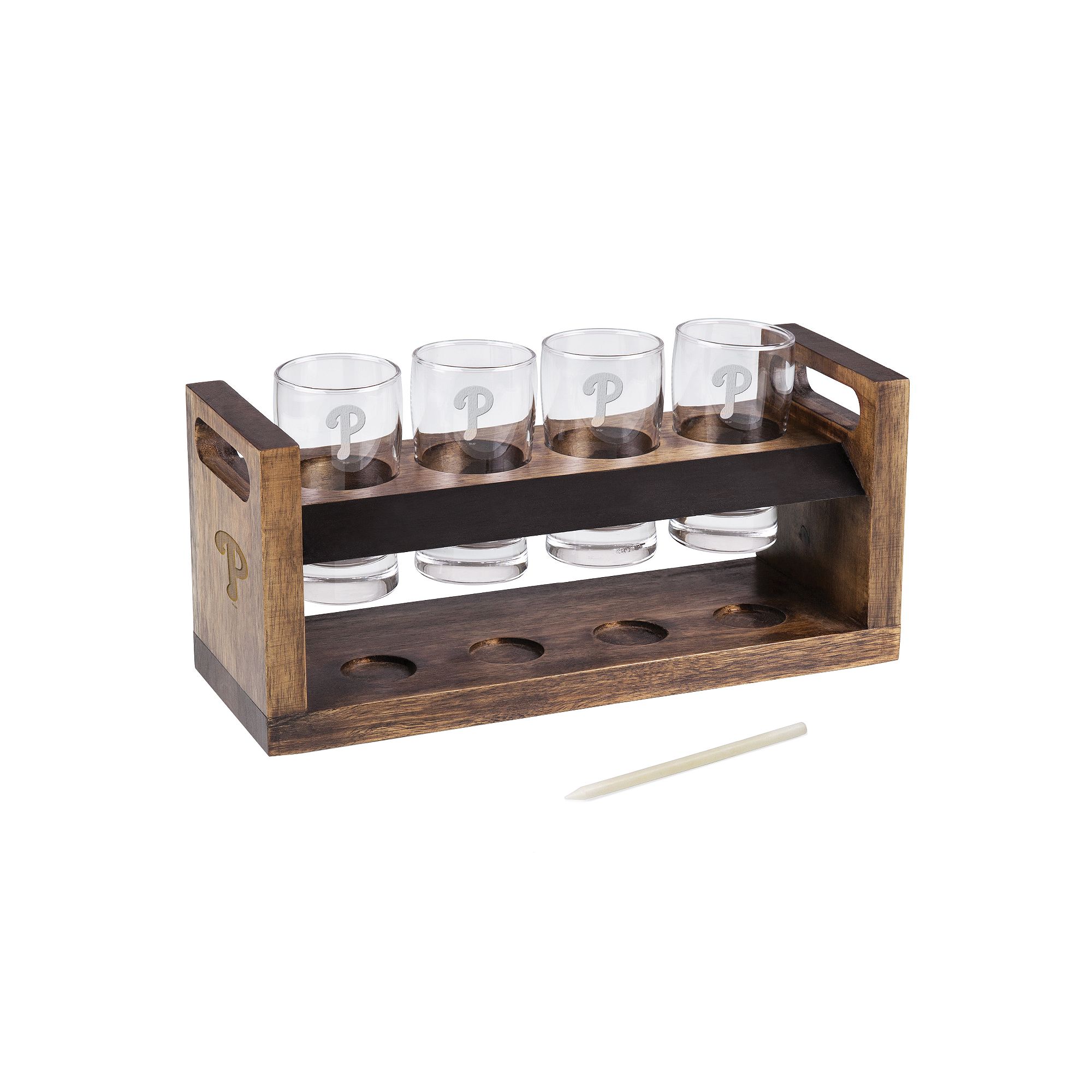 Picnic Time Philadelphia Phillies Craft Beer Flight, Brown