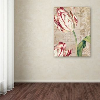 Trademark Fine Art Tulips Canvas Wall Art