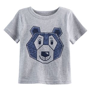 Baby Boy Jumping Beans® Bear Geometric Softest Tee