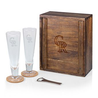 Picnic Time Colorado Rockies Pilsner Beer Gift Set