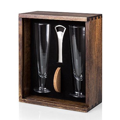 Picnic Time Milwaukee Brewers Pilsner Beer Gift Set