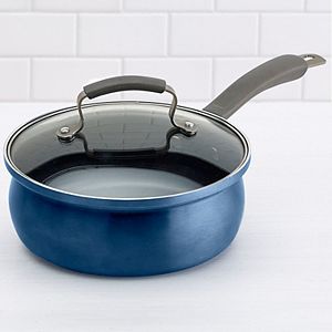 Epicurious 2.5-qt. Deep Skillet with Egg Poacher