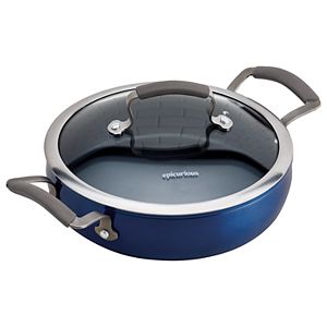 Epicurious 3-qt. Covered Sauteuse Pan