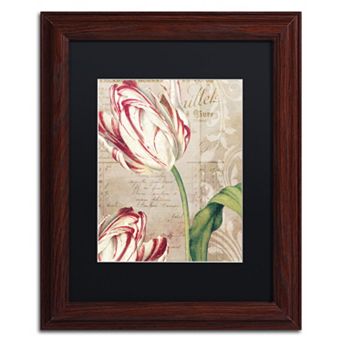 Trademark Fine Art Tulips Framed Wall Art
