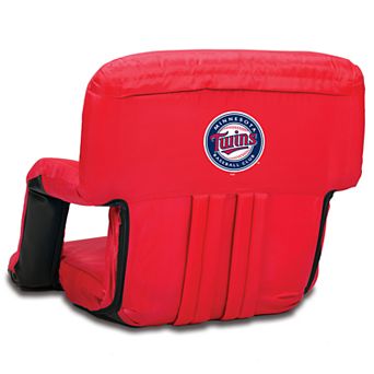 Picnic Time Minnesota Twins Ventura Portable Reclining Seat