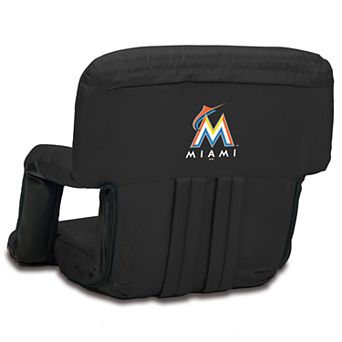 Picnic Time Miami Marlins Ventura Portable Reclining Seat