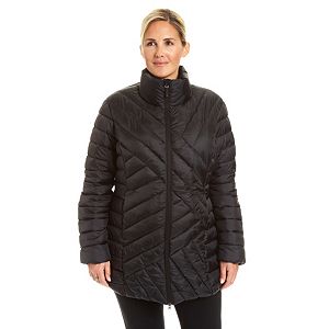 Plus Size Champion Packable Puffer Coat