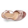 LC Lauren Conrad Rosinca Women's Velvet Platform High Heels