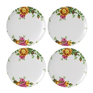 Royal Albert 4-pc. Old Country Roses Melamine Salad Plate Set