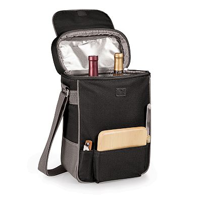 Picnic Time Miami Marlins Duet Insulated Wine & Cheese Bag